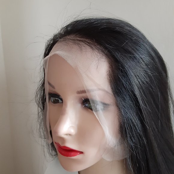 Brown lace front wig 13x4 lacefront color 2 layered. main image 6